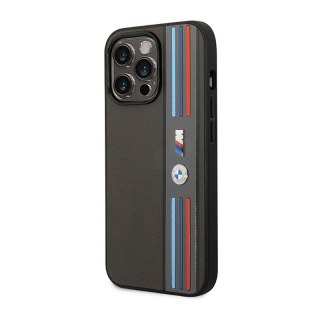 BMW Tricolor M Collection - Etui iPhone 14 Pro Max (szary)