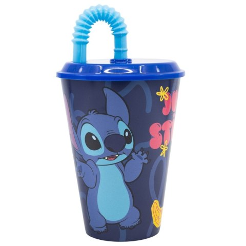 Disney Stitch - Kubek ze słomką z kolekcji Palms 430 ml