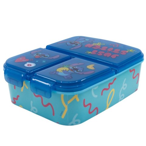 Disney Stitch - Śniadaniówka / Lunchbox z przegródkami z kolekcji Palms