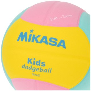 Piłka Dodgeball do Gry w Zbijaka Dwa Ognie MIKASA SD20 Różowa