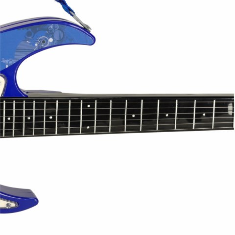 Gitara elektryczna niebieska IMPORT