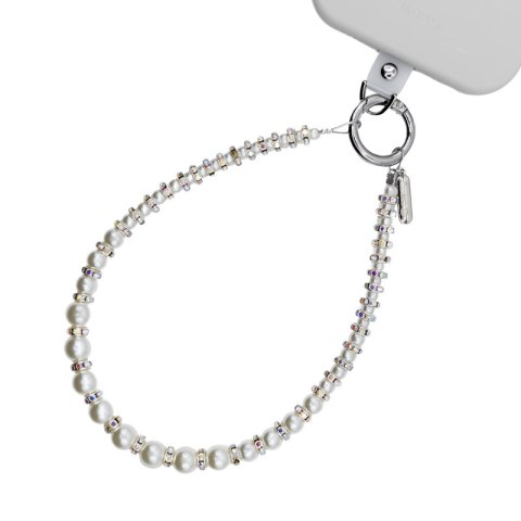 Crong Phone Charm - Smycz zawieszka do telefonu (Silver Beads) Crong Phone Charm - Smycz zawieszka do telefonu (Silver Beads)