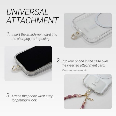 Crong Phone Crossbody - Smycz zawieszka do telefonu (Midnight Link) Crong Phone Crossbody - Smycz zawieszka do telefonu (Midnight Link)