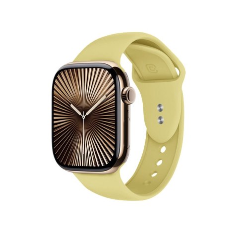 Crong Liquid - Pasek do Apple Watch 38/40/41/42mm (słomkowy) Crong Liquid - Pasek do Apple Watch 38/40/41/42mm (słomkowy)