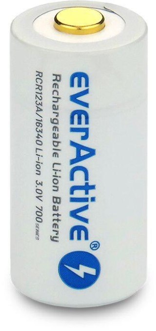 Akumulatorek 16340 / R-CR123 3V everActive 700mAh (1 szt.) z zabezpieczeniem EVERACTIVE