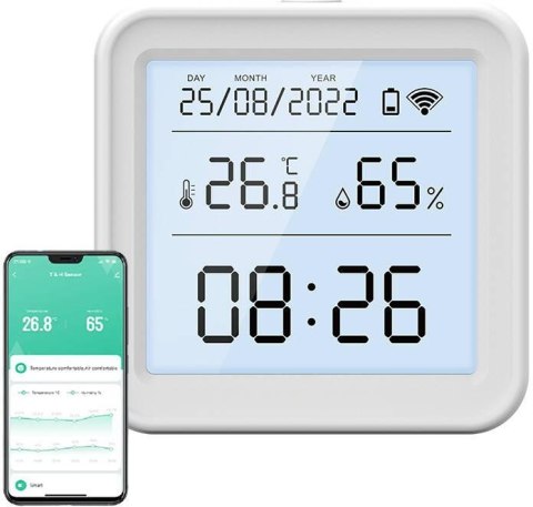 Inteligentny czujnik temperatury i wilgotności WiFi Gosund S6 LCD Tuya GOSUND