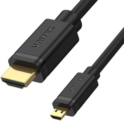 Unitek Kabel micro HDMI - HDMI 2.0 4K 60Hz 2 m UNITEK Unitek Kabel micro HDMI - HDMI 2.0 4K 60Hz 2 m UNITEK