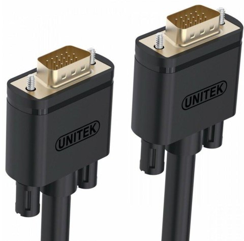 Kabel VGA Unitek Y-C513G Premium VGA HD15 M/M 2m UNITEK