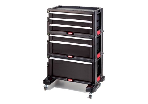 REGAŁ / WÓZEK NARZĘDZIOWY - 6 SZUFLAD KETER TOOL CHEST