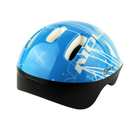 Kask Rowerowy Niebieski MASTER Flip S