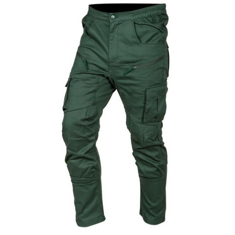 SPODNIE ROBOCZE OUTDOOR TYPU JOGGER ZIELONE ROZMIAR XXL