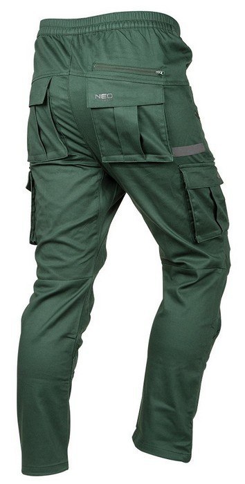 SPODNIE ROBOCZE OUTDOOR TYPU JOGGER ZIELONE ROZMIAR XXL