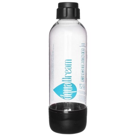 Butelka do saturatora syfonu AquaDream 1,1 l czarna Butelka do saturatora syfonu AquaDream 1,1 l czarna
