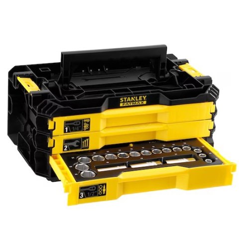ZESTAW NARZĘDZIOWY PRO-STACK 1/4'' I 1/2'' 126SZT.