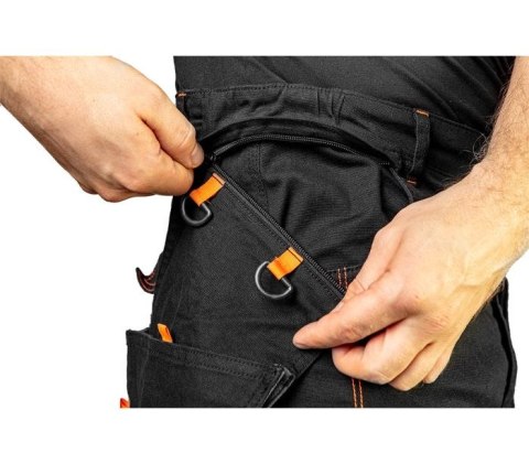 SPODNIE ROBOCZE HD SLIM ODPINANE KIESZENIE ROZMIAR 3XL SPODNIE ROBOCZE HD SLIM ODPINANE KIESZENIE ROZMIAR 3XL