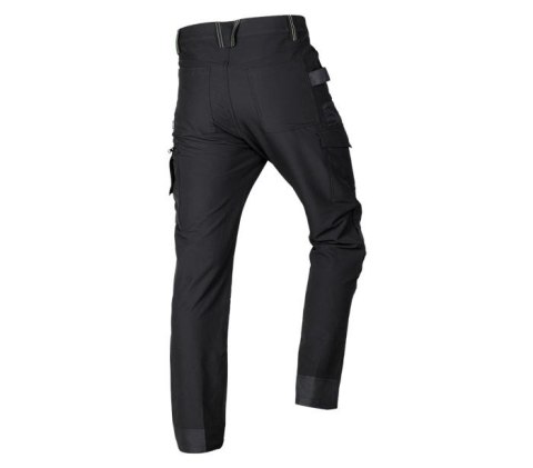 SPODNIE ROBOCZE MIX&MATCH CZARNO-ZIELONE ROZMIAR L