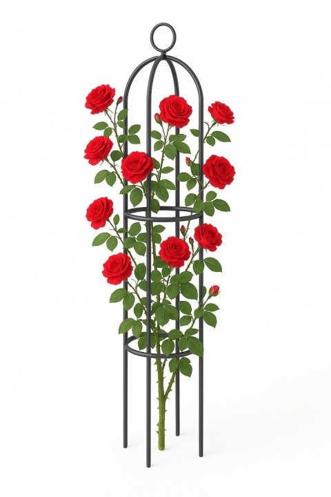 Metalowa pergola ogrodowa wspornik na róże 150cm BITUXX Metalowa pergola ogrodowa wspornik na róże 150cm BITUXX