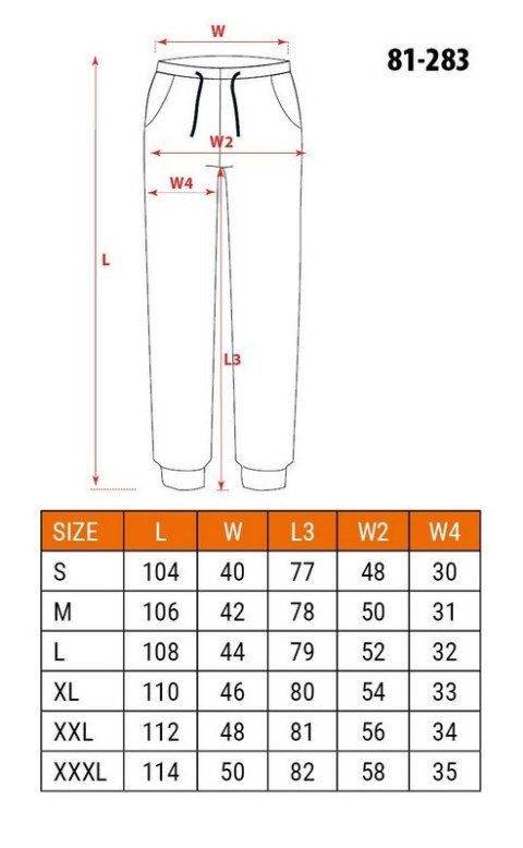 SPODNIE DRESOWE COMFORT, SZARO-CZARNE ROZMIAR XL