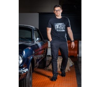 SPODNIE ROBOCZE MIX&MATCH STRETCH CZARNE ROZMIAR XXL