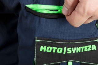 SPODNIE ROBOCZE MOTOSYNTEZA 100% BAWEŁNA RIP STOP ROZM. XXL