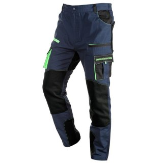 SPODNIE ROBOCZE MOTOSYNTEZA 100% BAWEŁNA RIP STOP ROZM. M