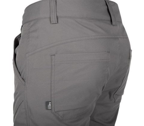 SPODNIE ROBOCZE OUTDOOR 2 WAY STRETCH, SZARE ROZMIAR M SPODNIE ROBOCZE OUTDOOR 2 WAY STRETCH, SZARE ROZMIAR M