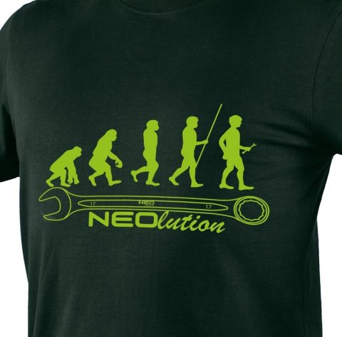 T-SHIRT Z NADRUKIEM NEOLUTION ROZMIAR XXL