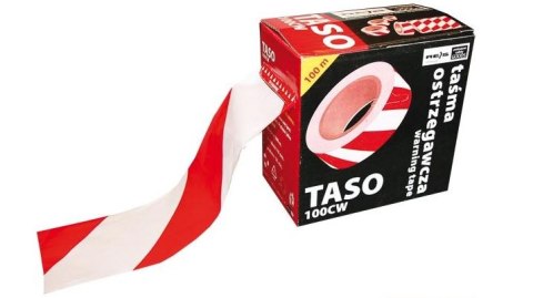 TAŚMA OSTRZEGAWCZA W PODAJNIKU 70MM*100MB BIAŁO-CZER TAŚMA OSTRZEGAWCZA W PODAJNIKU 70MM*100MB BIAŁO-CZER