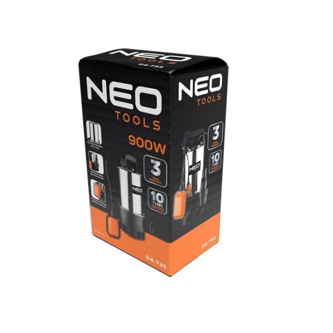 POMPA ZANURZENIOWA DO BRUDNEJ WODY 900W POMPA ZANURZENIOWA DO BRUDNEJ WODY 900W