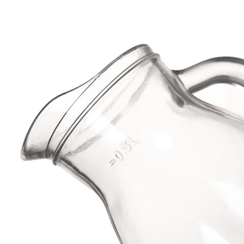 Dzbanek szklany do napojów z uchwytem 500 ml