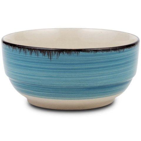 Miska miseczka ceramiczna na płatki sałatki surówki budyń zupę FADED BLUE 14 cm | 600 ml