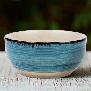 Miska miseczka ceramiczna na płatki sałatki surówki budyń zupę FADED BLUE 14 cm | 600 ml