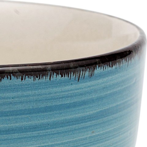 Miska miseczka ceramiczna na płatki sałatki surówki budyń zupę FADED BLUE 14 cm | 600 ml
