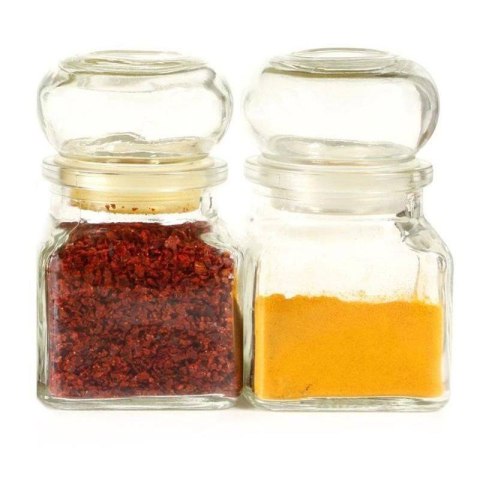 Pojemnik kuchenny pojemniczek szklany słoik na przyprawy do przypraw 120 ml Pojemnik kuchenny pojemniczek szklany słoik na przyprawy do przypraw 120 ml