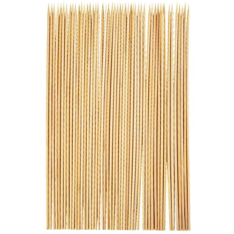 Wykałaczki drewniane szpikulce do szaszłyków długie zestaw 50 szt. 30 cm Wykałaczki drewniane szpikulce do szaszłyków długie zestaw 50 szt. 30 cm