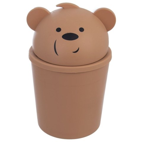 Kosz na śmieci odpady mini łazienkowy stołowy stół miś 1,5 l