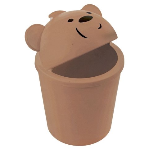 Kosz na śmieci odpady mini łazienkowy stołowy stół miś 1,5 l