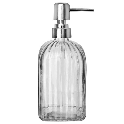 Pojemnik szklany do mydła lub płynu do naczyń dozownik na mydło płyn 550 ml Pojemnik szklany do mydła lub płynu do naczyń dozownik na mydło płyn 550 ml