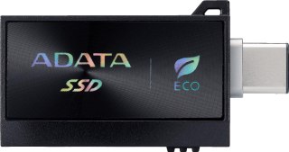 Adata Dysk Zewnętrzny SSD SC730 1TB USB 3.2C/A 600/600MB/s czarny ADATA