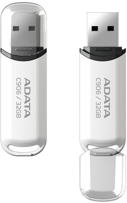 Adata Pendrive C906 64GB USB2.0 biały ADATA Adata Pendrive C906 64GB USB2.0 biały ADATA