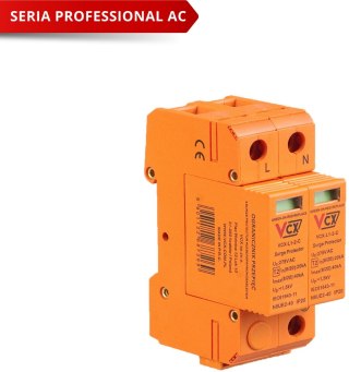 Ogranicznik przepięć klasy C 2P (T2) Professional VCX