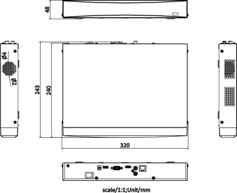 REJESTRATOR IP HIKVISION DS-7604NXI-K1(D) PL HIKVISION