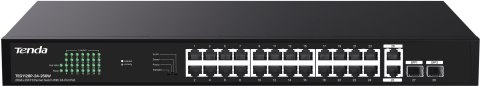 SWITCH POE TENDA TEG1128P-24-250W TENDA