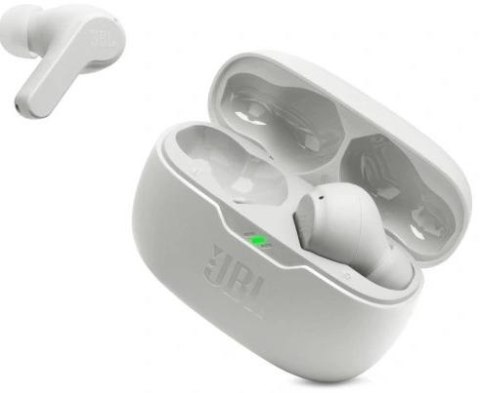 Słuchawki douszne JBL Wave Beam Białe JBL Słuchawki douszne JBL Wave Beam Białe JBL