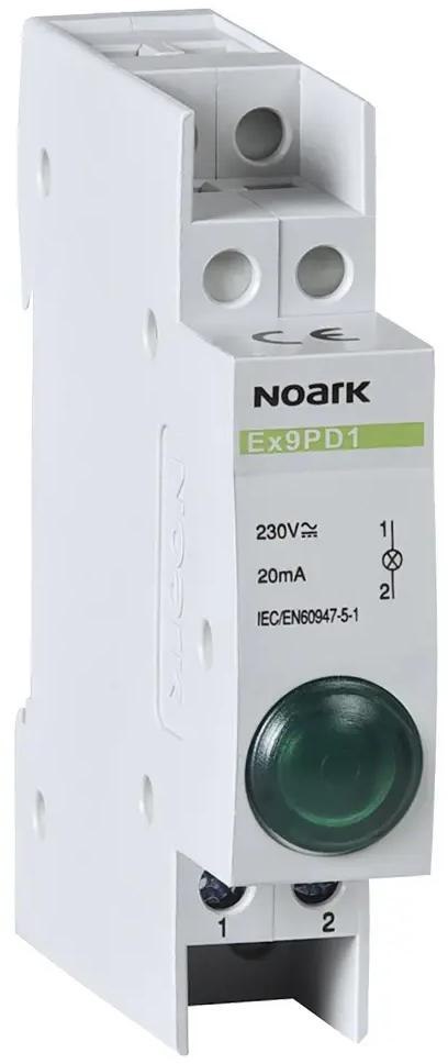 LAMPKA SYGNALIZACYJNA, 230V AC/DC, 1 ZIELONY Ex9PD1g Noark 102443 NOARK LAMPKA SYGNALIZACYJNA, 230V AC/DC, 1 ZIELONY Ex9PD1g Noark 102443 NOARK