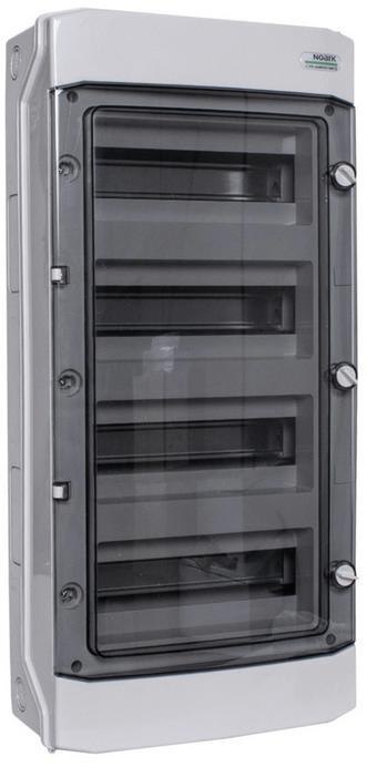 PLASTIKOWA OBUDOWA INSTALACYJNA Natynkowa IP65 4X12 modułów. PHS 48T NOARK 110814 NOARK PLASTIKOWA OBUDOWA INSTALACYJNA Natynkowa IP65 4X12 modułów. PHS 48T NOARK 110814 NOARK