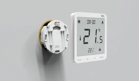 Przewodowy dwustanowy regulator pokojowy podtynkowy biały ST-297z v3 Tech sterowniki TECH STEROWNIKI