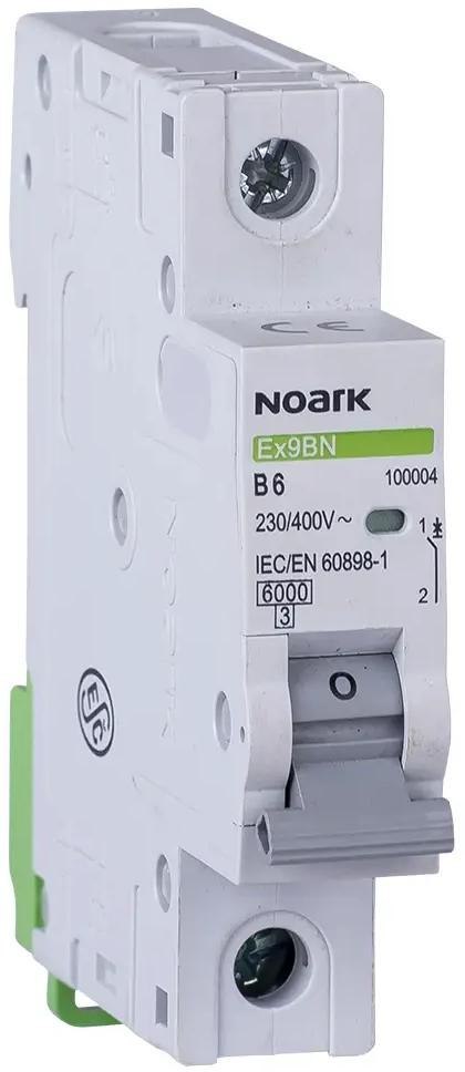 WYŁĄCZNIK NADPRĄDOWY 6 KA, C, 10A, 1P, Ex9BN 1P C10 Noark 100096 NOARK WYŁĄCZNIK NADPRĄDOWY 6 KA, C, 10A, 1P, Ex9BN 1P C10 Noark 100096 NOARK
