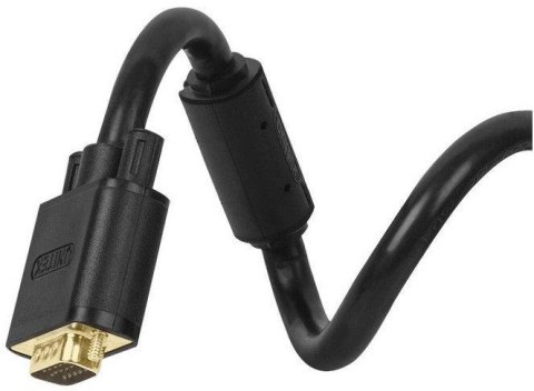Kabel VGA Unitek Y-C511G Premium VGA HD15 M/M 1m UNITEK Kabel VGA Unitek Y-C511G Premium VGA HD15 M/M 1m UNITEK