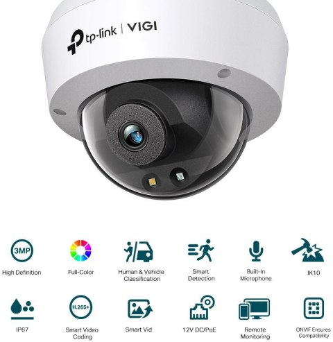 KAMERA TP-LINK VIGI C230(2.8mm) 4MP Dome TP-LINK